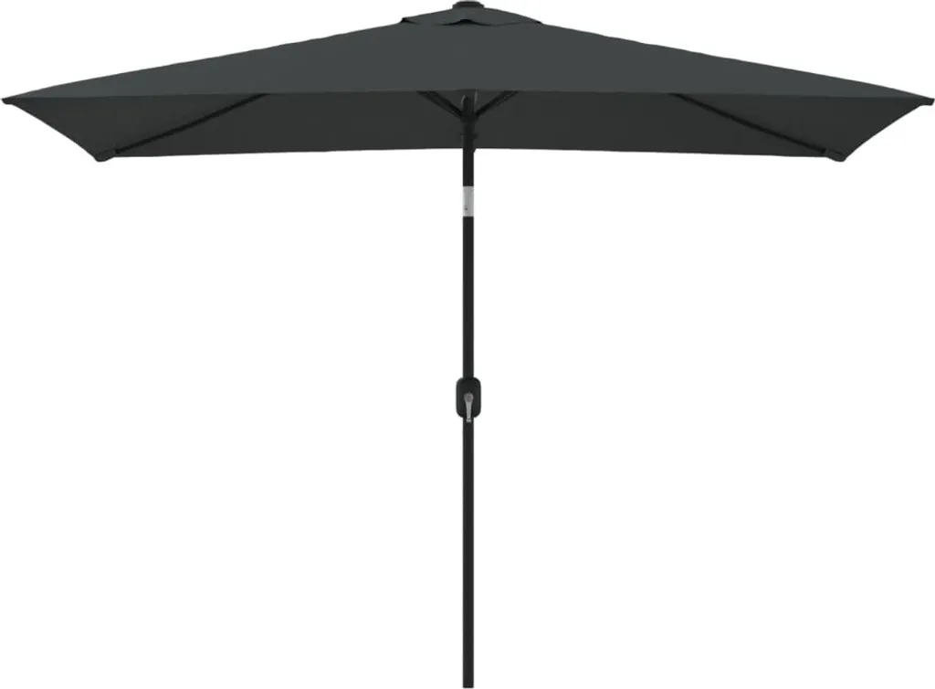 vidaXL Ombrellone da Patio 3x2m Antracite - Ombra Extra Large
