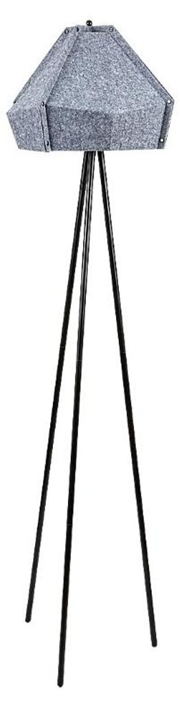 Rabalux 74000 Stehlampen Lomiro E27 1x MAX 40 Metall Filz grau