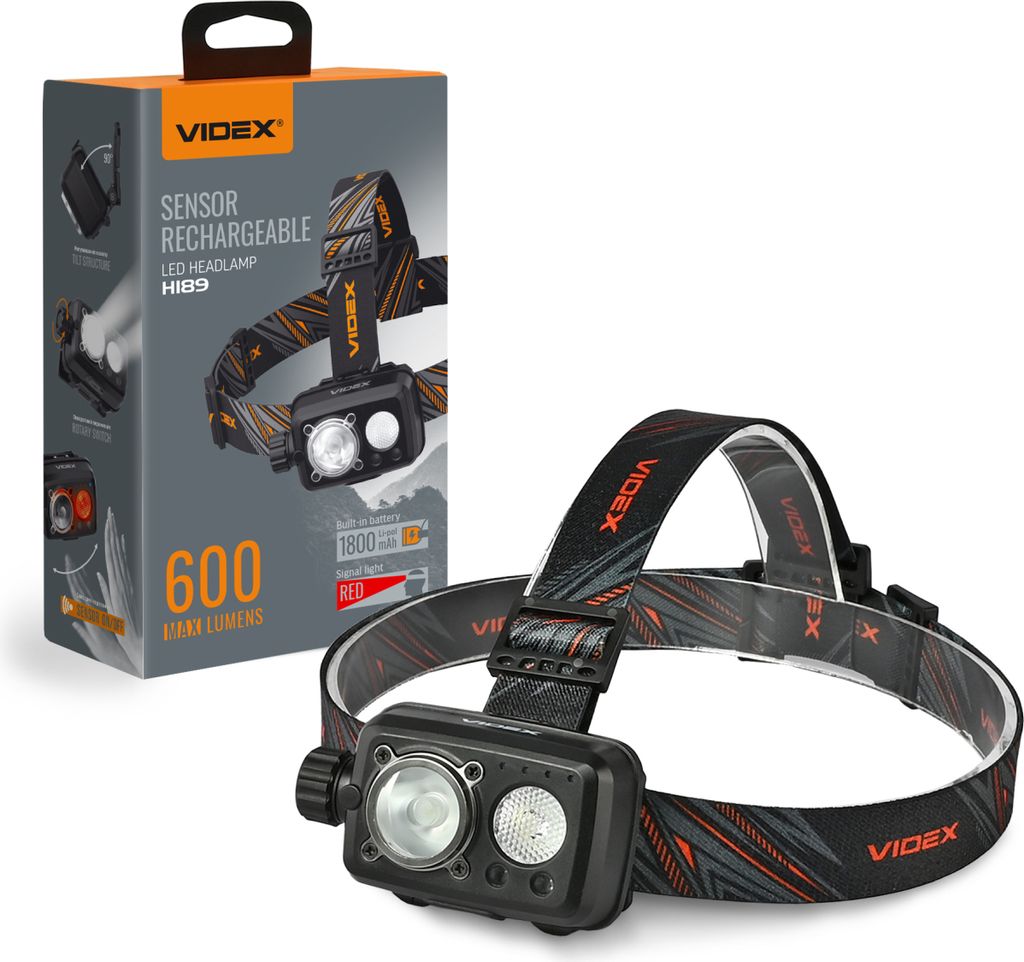 VIDEX LED-Scheinwerfer VLF-H189 600 lm 5000 K