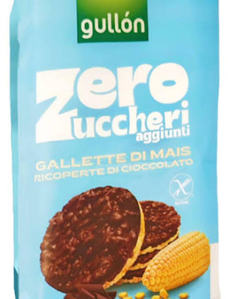 Zuckerfreie, glutenfreie Maiskekse mit Schokolade Produktbild 
