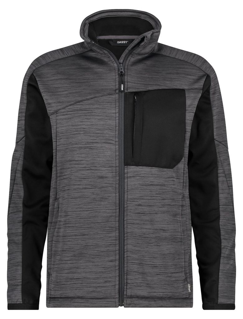 DASSY Convex Next Midlayer-Jacke D-FX Flex | | 300568 anthrazitgrau/schwarz 2XL