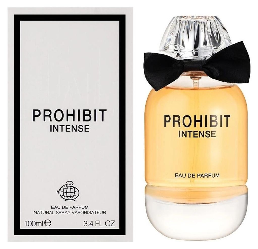 Woda perfumowana, Fragrance World Prohibit Intense, dla Zdjęcie produktu 