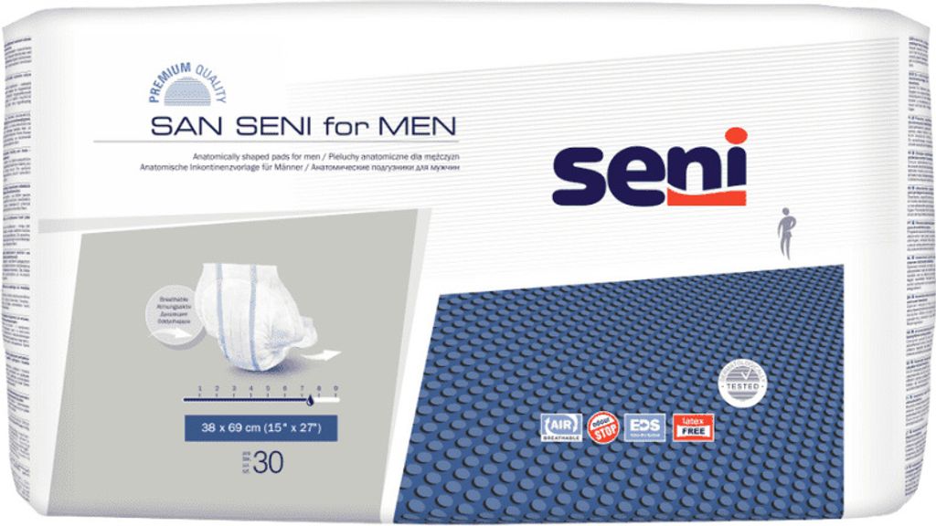 Vorlage San Seni for Men,(3x30Stk.), Produktbild 