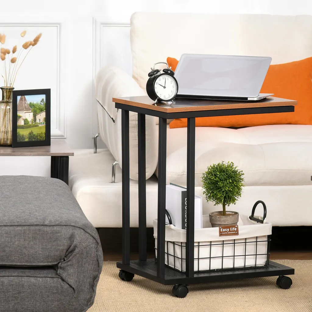 Table de chevet industrielle pour chambre ou table de salon - 2