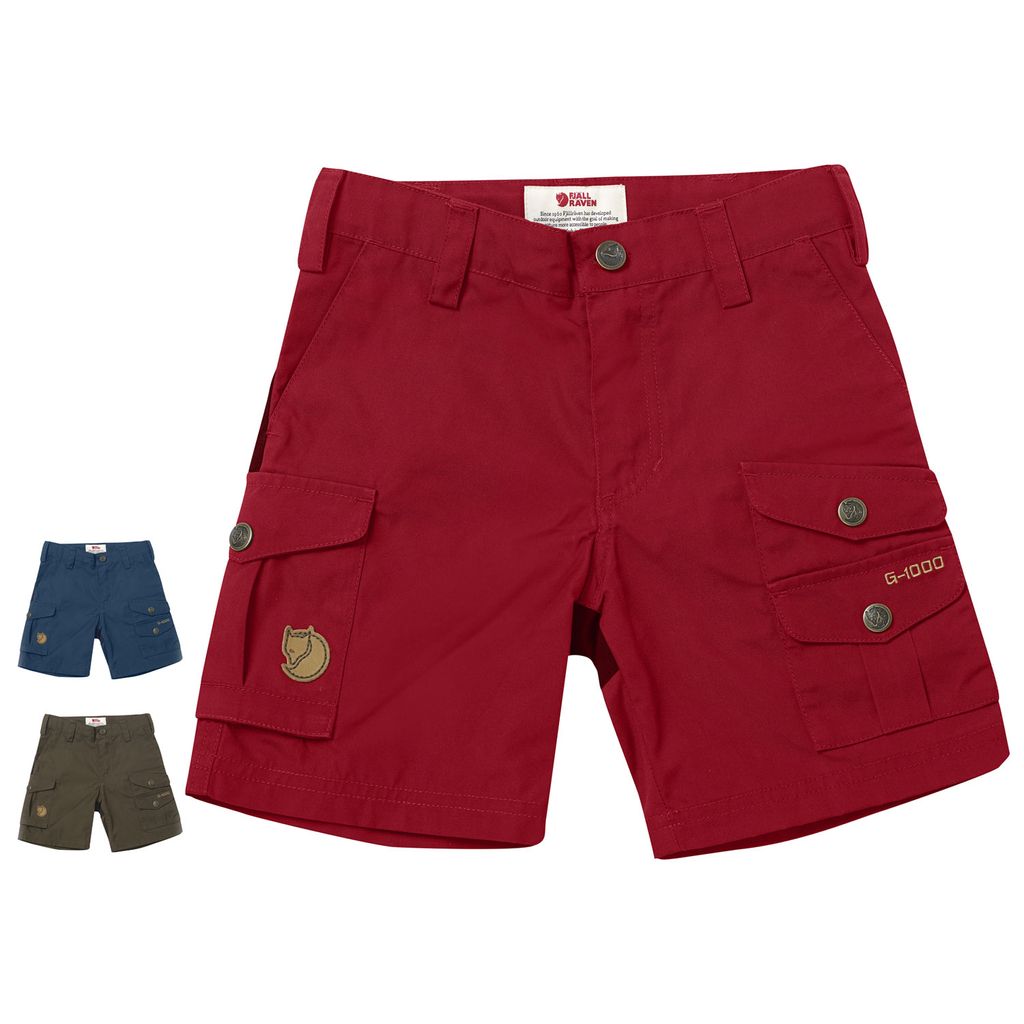 Fjällräven Vidda Shorts Kinder dark grey Kindergröße 158