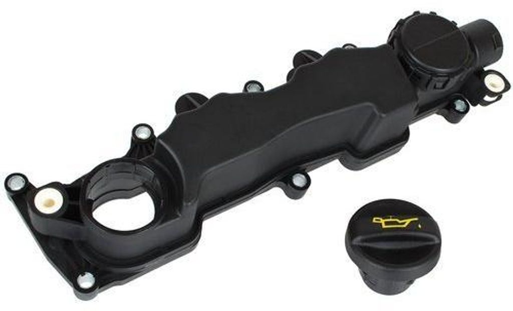 Für Volvo C30 S40 II S80 II V50 V70 III Ventildeckel + Öl Deckel Motor 1.6 D in der Farbe von GOLDCAR