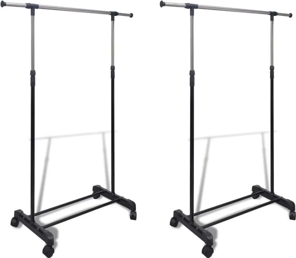Set 2 Appendiabiti Estensibili | Soluzione Ordine Casa e Lavanderia