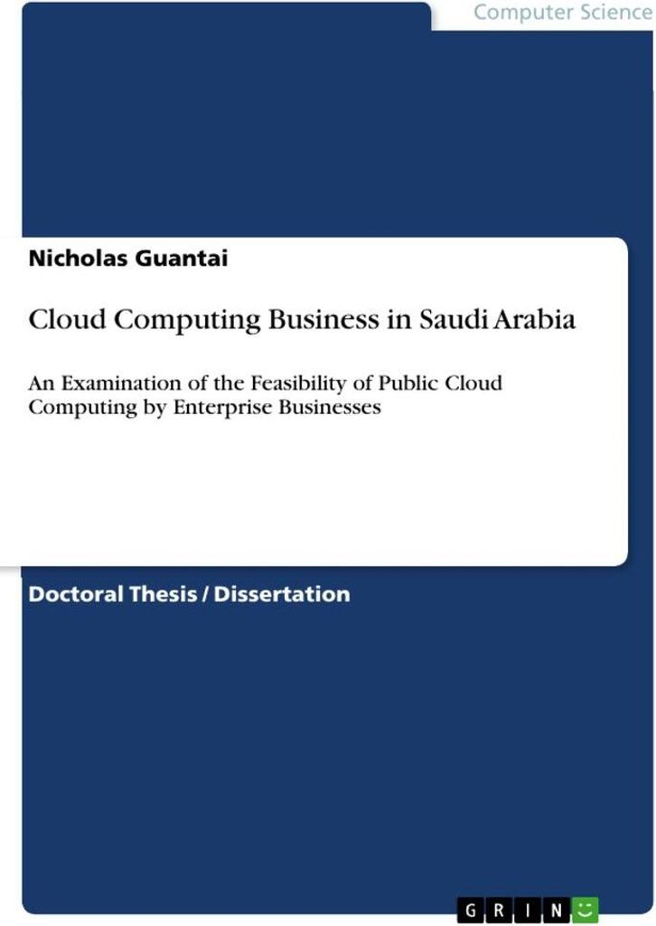 Cloud Computing Business in Saudi Arabia