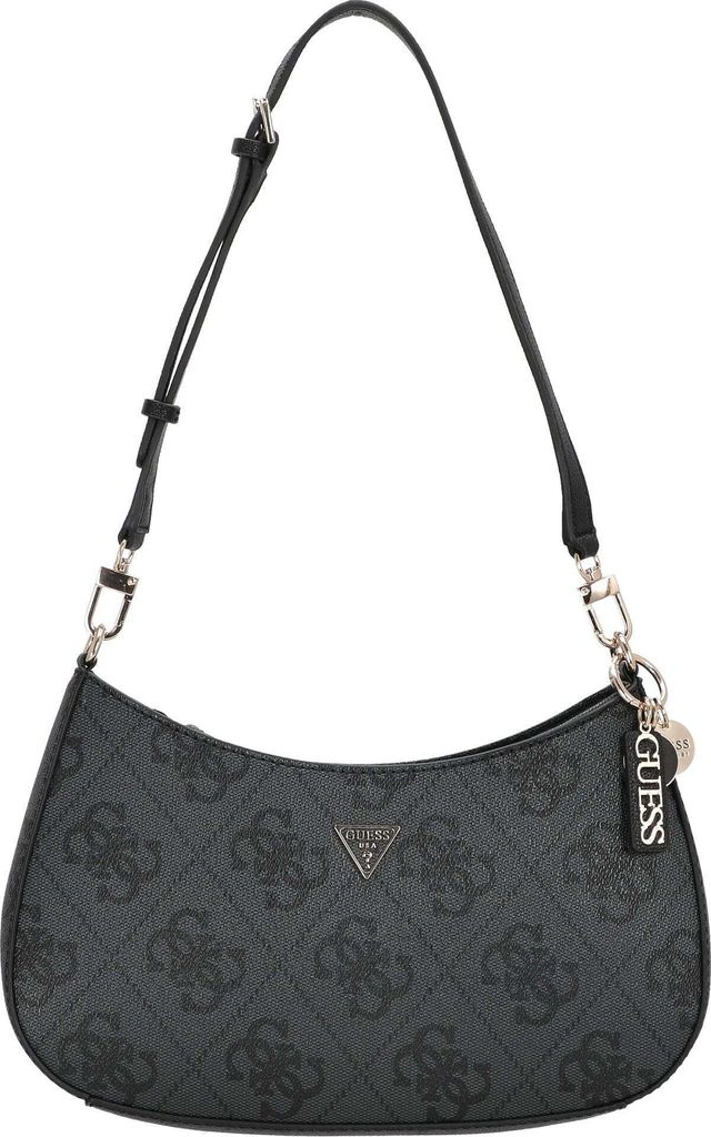 A studio shot of a handbag against a white background.