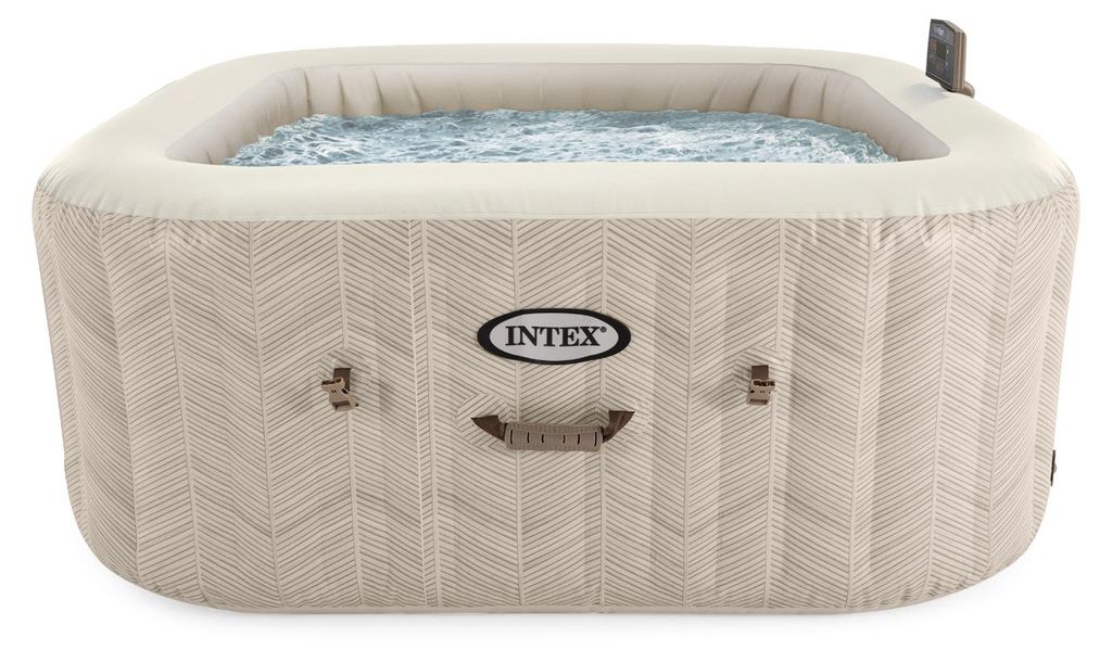 Intex PureSpa Chevron Deluxe Bubble Spa Set 4 persoons Productafbeelding 