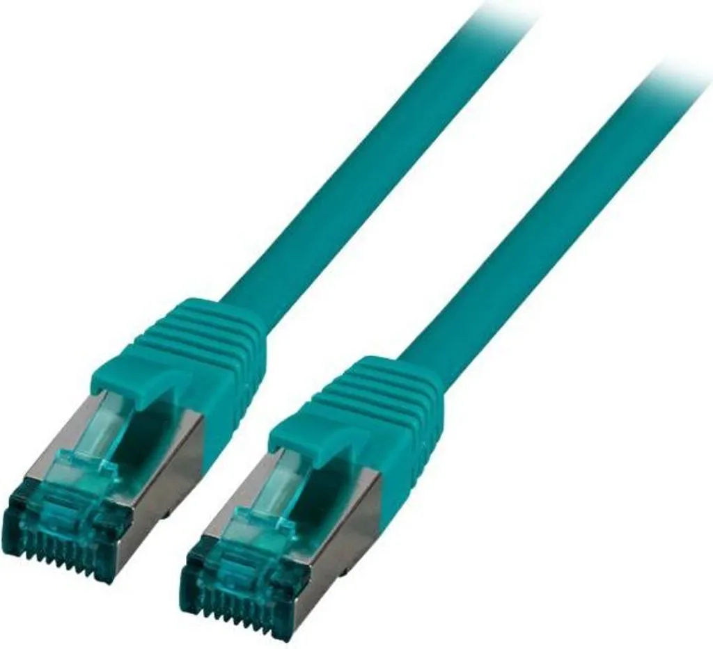 EFB MK6001.25GR Cavo di Rete Professionale Verde 25mt Cat.6A S/FTP