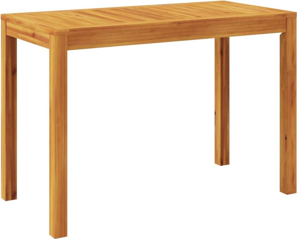 Garten-Esstisch 110x55x75 cm Massivholz Akazie