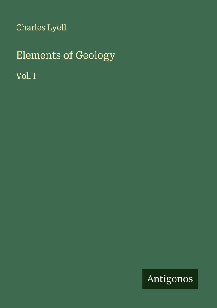 Elemente der Geologie