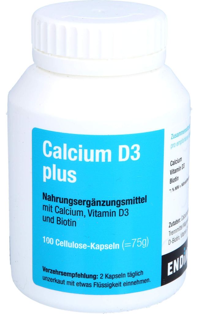 Calcium D3 plus, 100 St. Kapseln