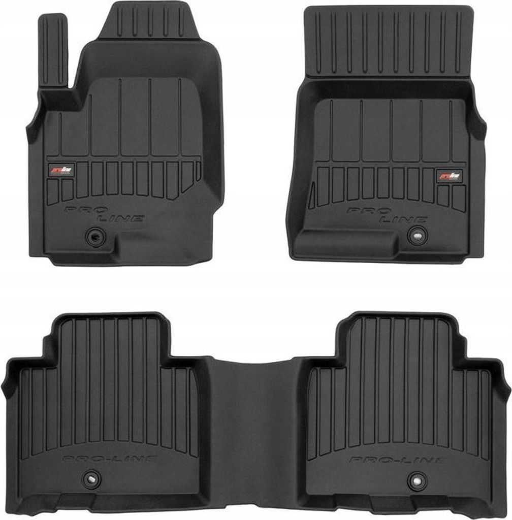 GUMMIMATTEN UND FUSSMATTEN SSANGYONG Rexton 4 ab 2017 3D MULDE