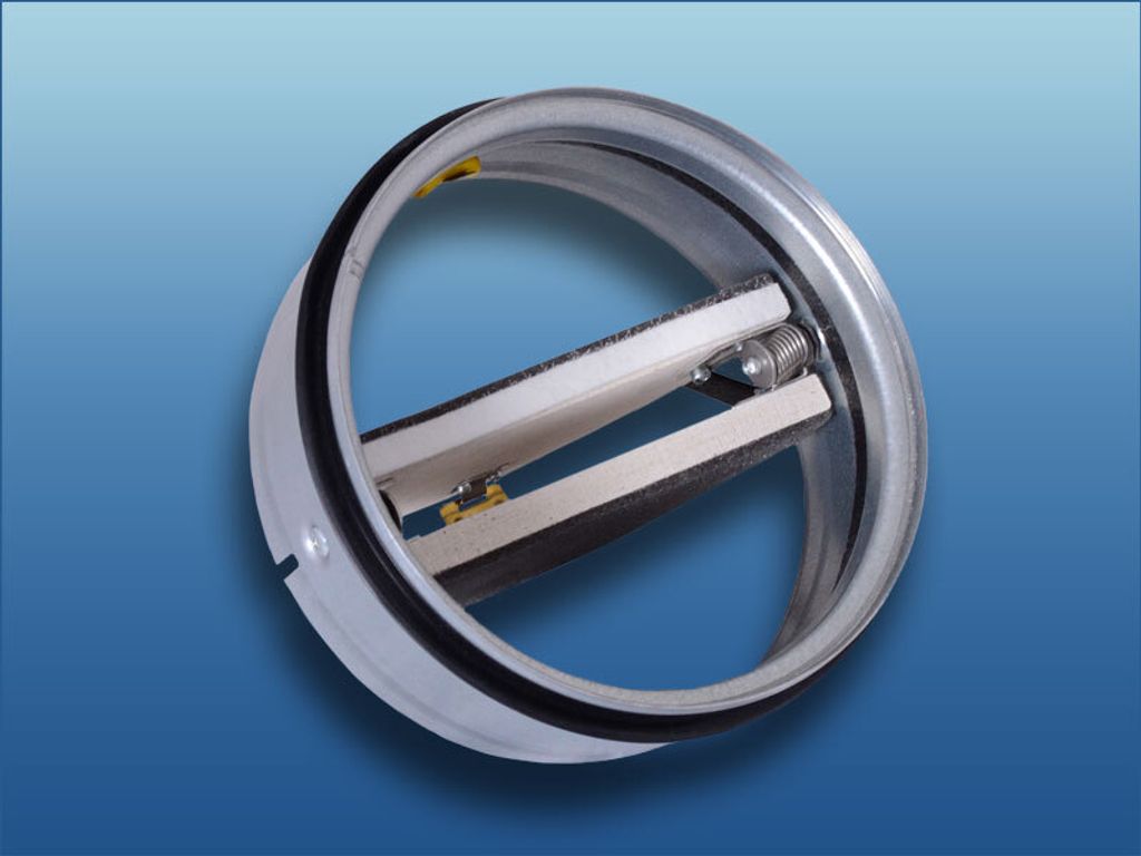 Brandschutzklappe mit automatischem Verschluss : Ø 125 90 min System: Ø 125 Ausführung: 90 min