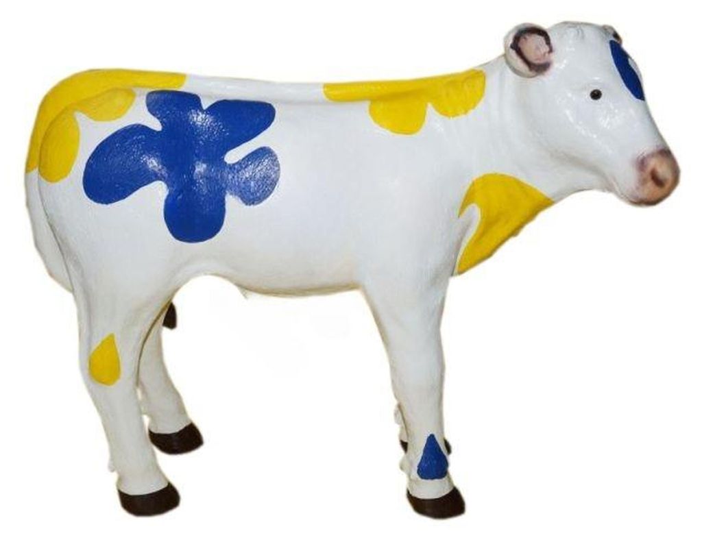 Design Kalbfleisch Figur Statue Skulptur Figuren Skulpturen Dekoration Deko Neu