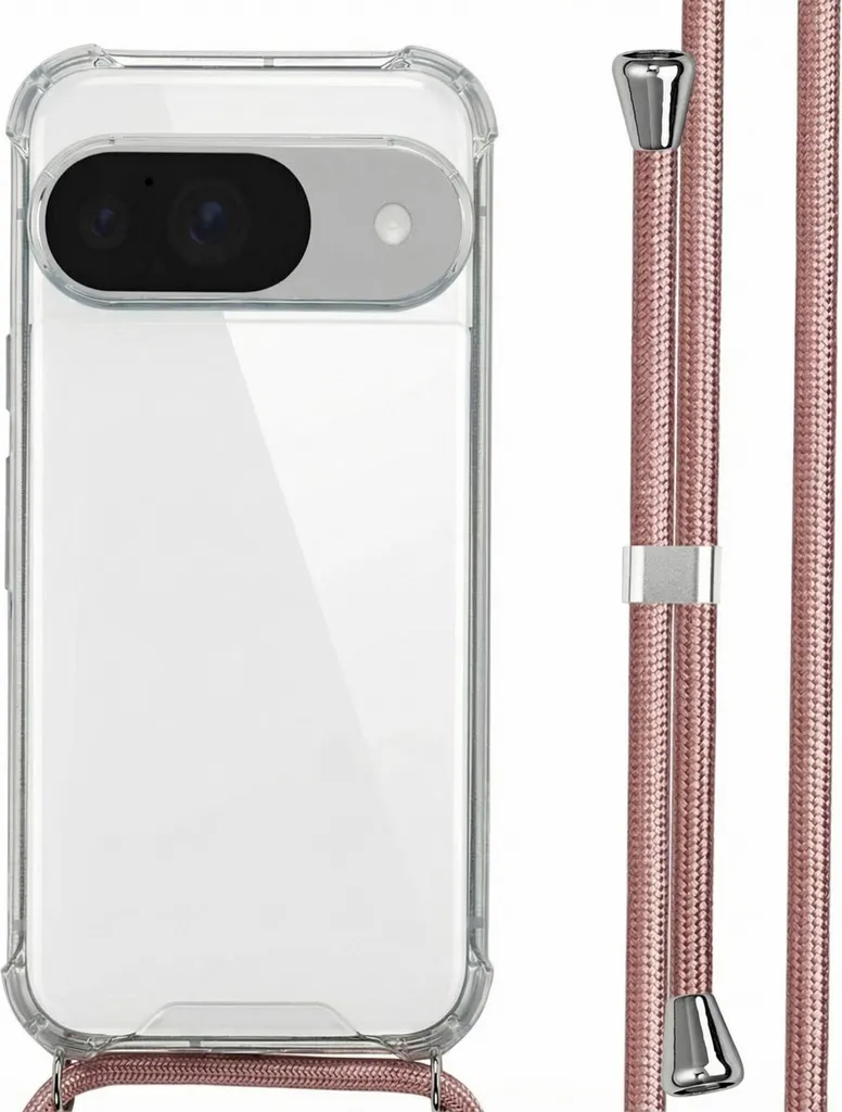 Cover imoshion Pixel 10 / 10 Pro Oro Rosa con Laccio Regolabile