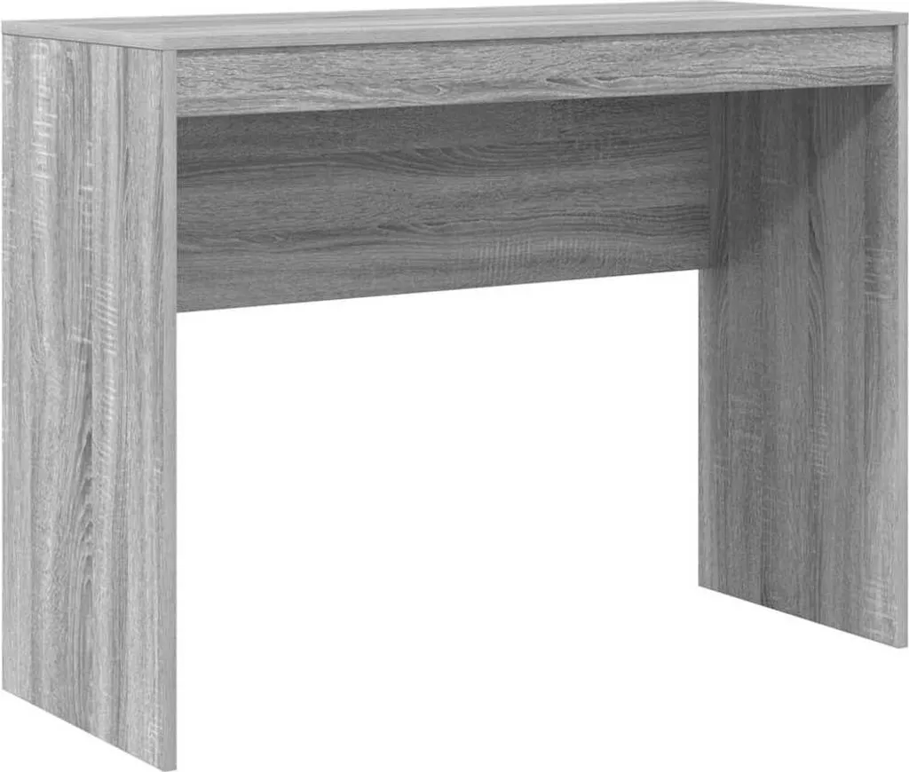Scrivania Salvaspazio SYFAX 100x40 Grigio Sonoma - Ideale Home Office