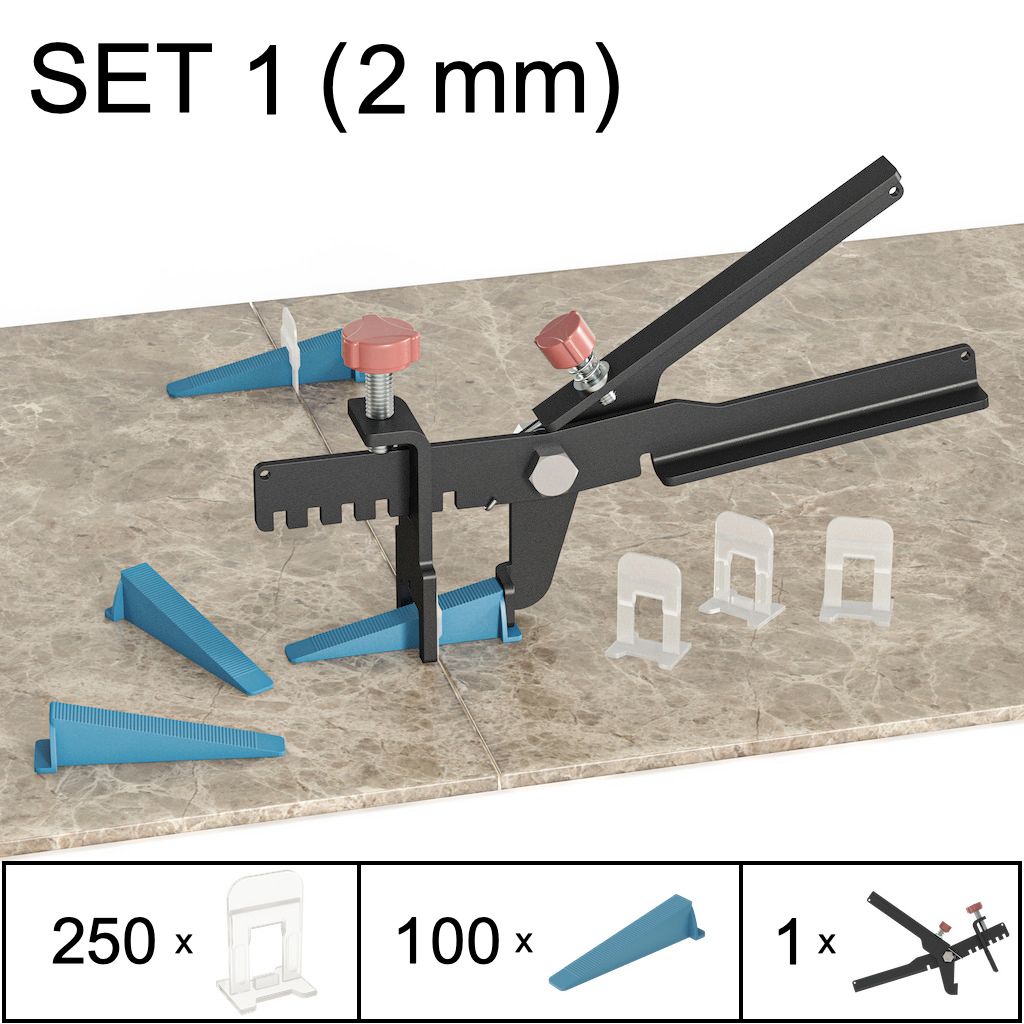 Nivelliersystem Fliesen Fliesen Nivelliersystem Blau Verlegehilfe - Foto 7