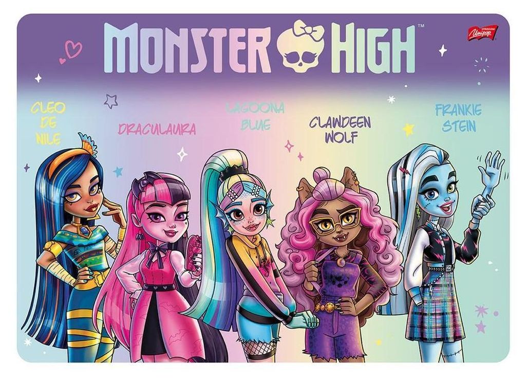 Sous-couche laminée double face Monster High Image du produit 