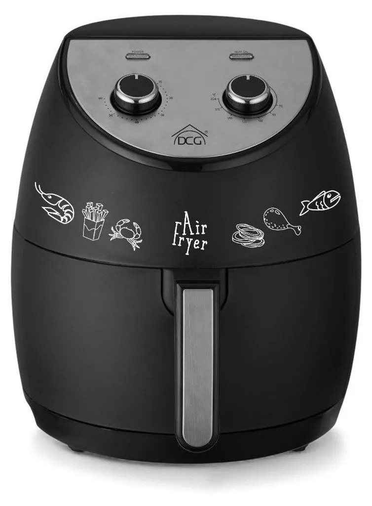 Air Fryer 4 Litres FR3508N : Mini four à convection noire 1450 Watts