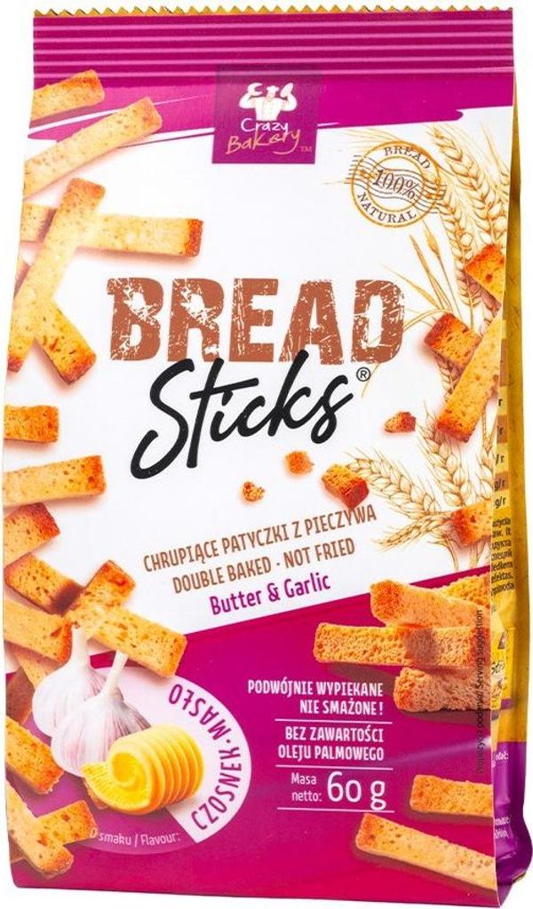 Knoblauch-Butter-Brotstangen 60g BAKE Stixx