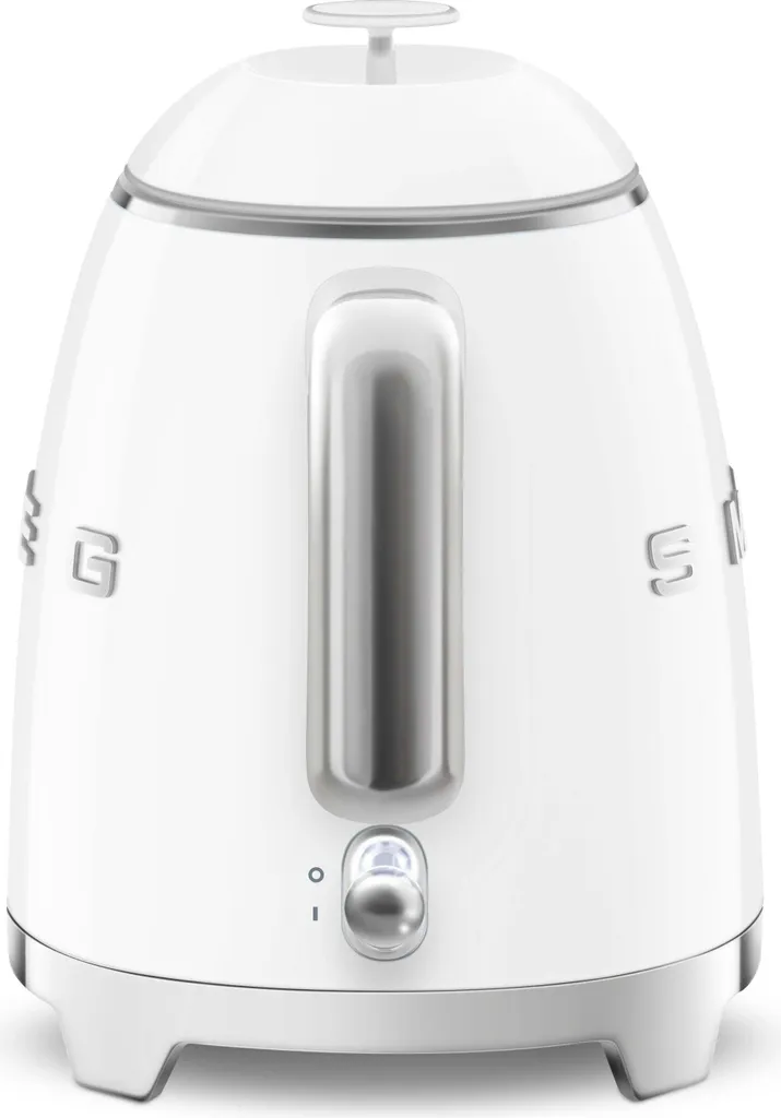 Petite Bouilloire Électrique SMEG Blanche 0,8L - Design Rétro Compact