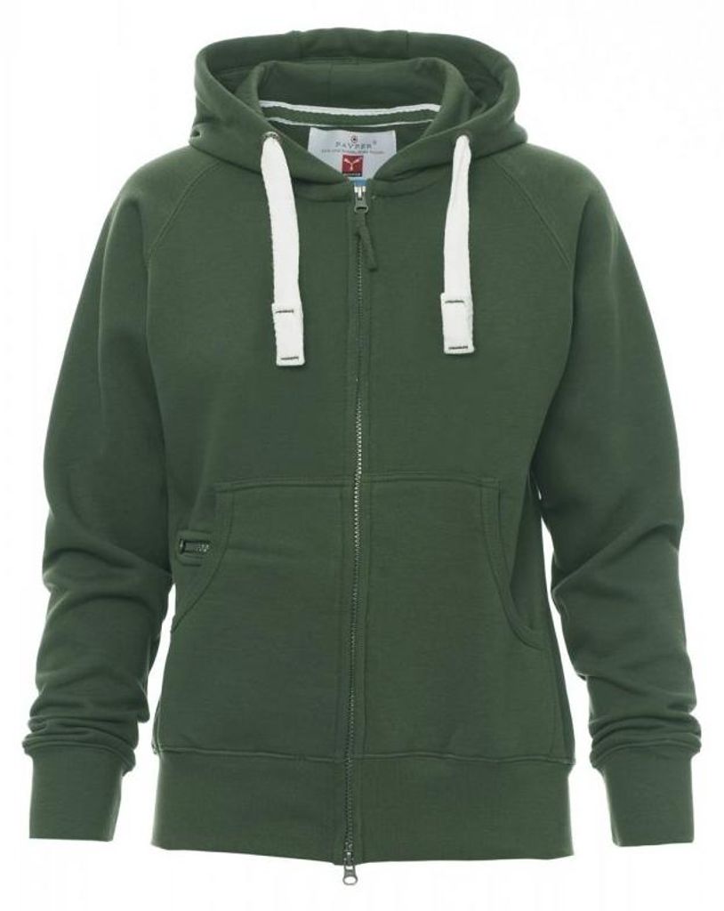 Sweatshirts gebürstet 300gr PAYPER DALLAS+LADY GRÜN - 000406000107000XL