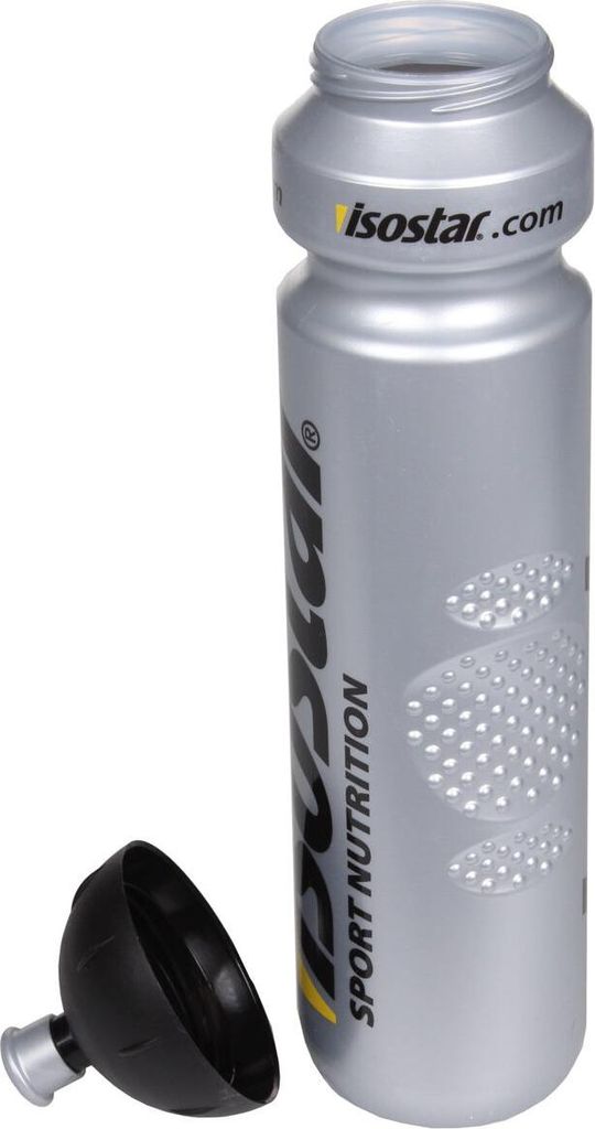 Isostar Sportflasche, silber, 1000 ml Produktbild 