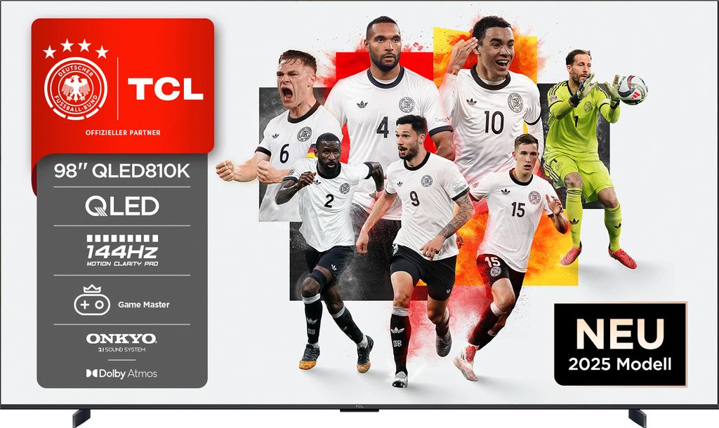 Tcl 98Qled810K Qled Tv Produktbild 