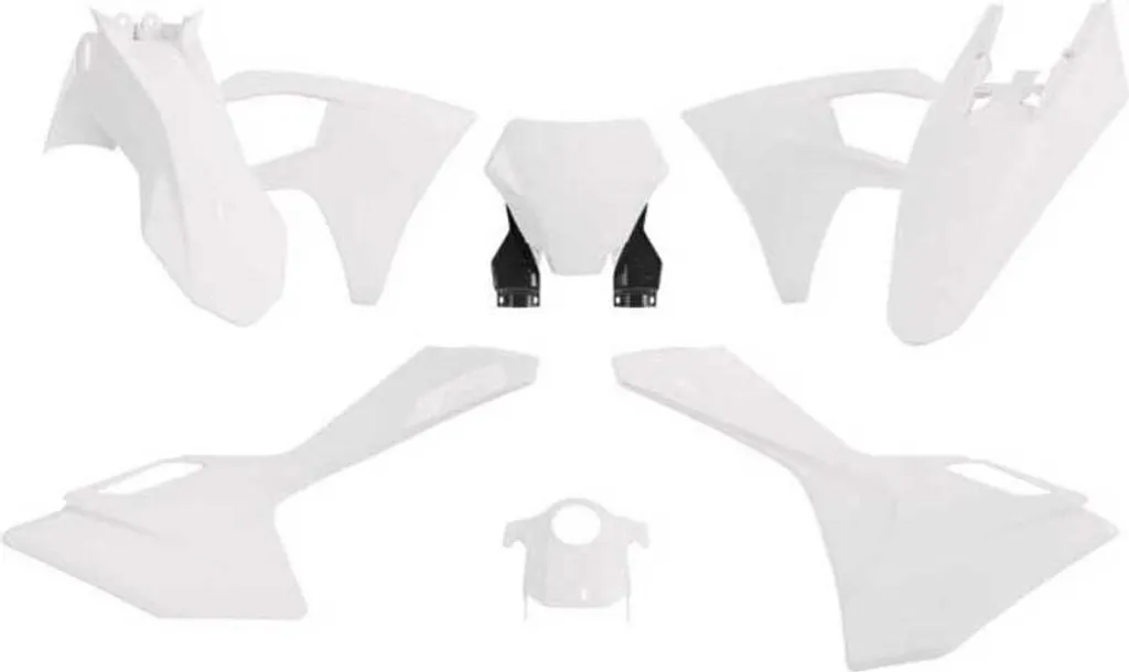 Kit plastique RACETECH 6 pièces pour moto cross - Qualité OEM d'origine