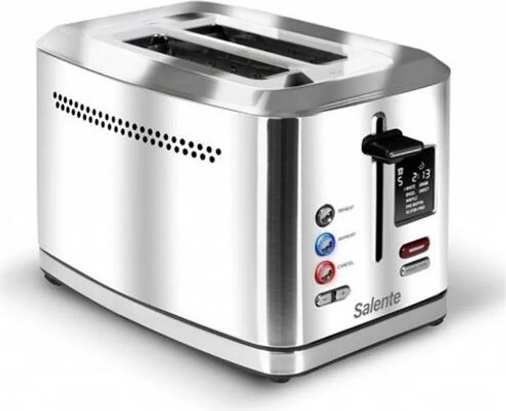 Salente ToastMax Grille-pain Inox : Ne brûlez plus jamais vos Toasts