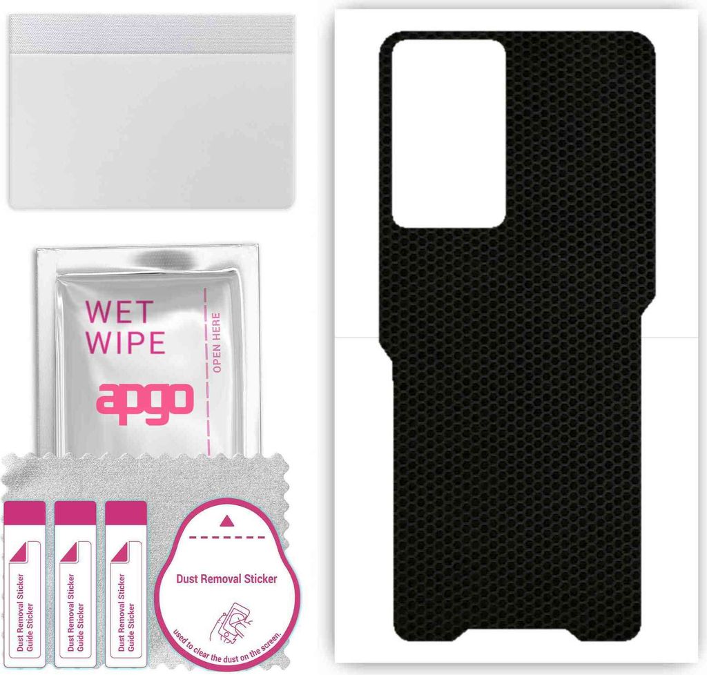 apgo Rückseite Schutzfolie, Skin, kompatibel mit Doogee S97 Produktbild 