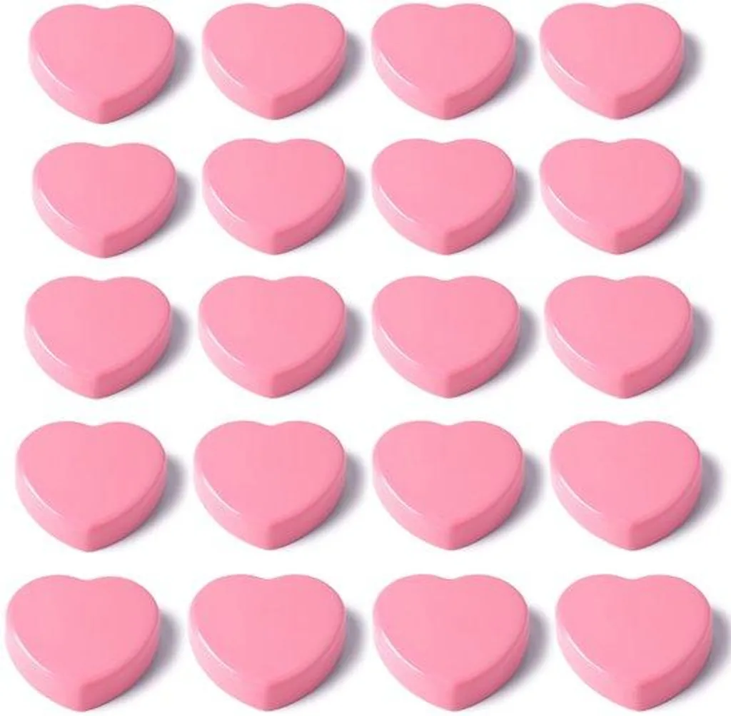 Petits Aimants Roses Magnétiques Puissants pour Tableau Blanc et Cuisine