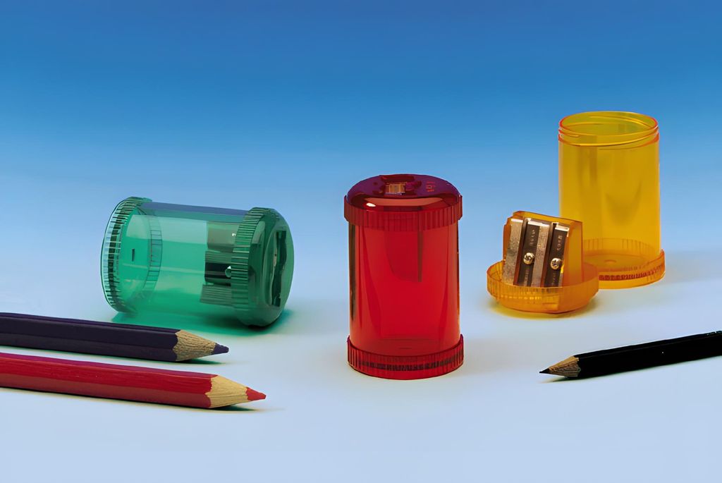 KUM 1032831 Spitzdose doppelt rund - farbig sortiert