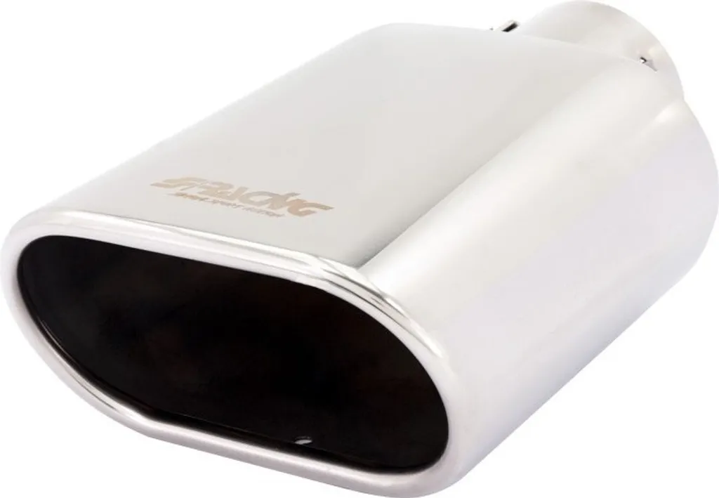 Simoni Racing TRX/16 Embout d'Échappement Ovale 140x80mm en Inox Chic