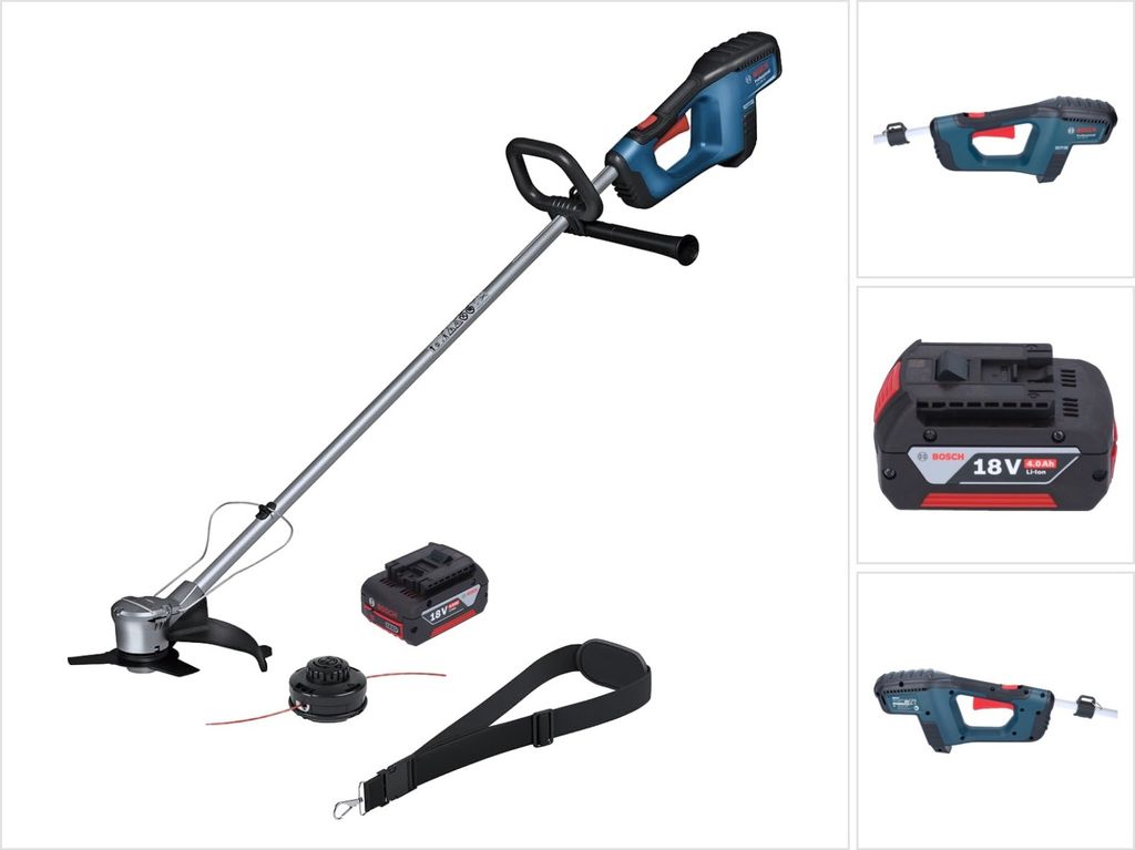 Bosch GFR 18V-23 Professional Akku Freischneider 18 V 230 mm Brushless + 1x Akku 4,0 Ah - ohne Ladegerät