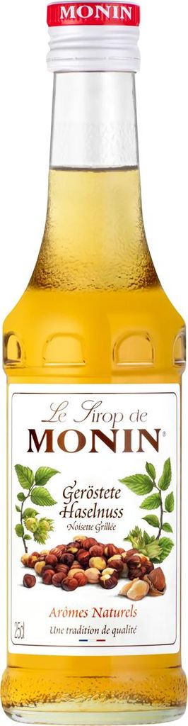 Syrop Monin o smaku prażonych orzechów laskowych – idealny Zdjęcie produktu 