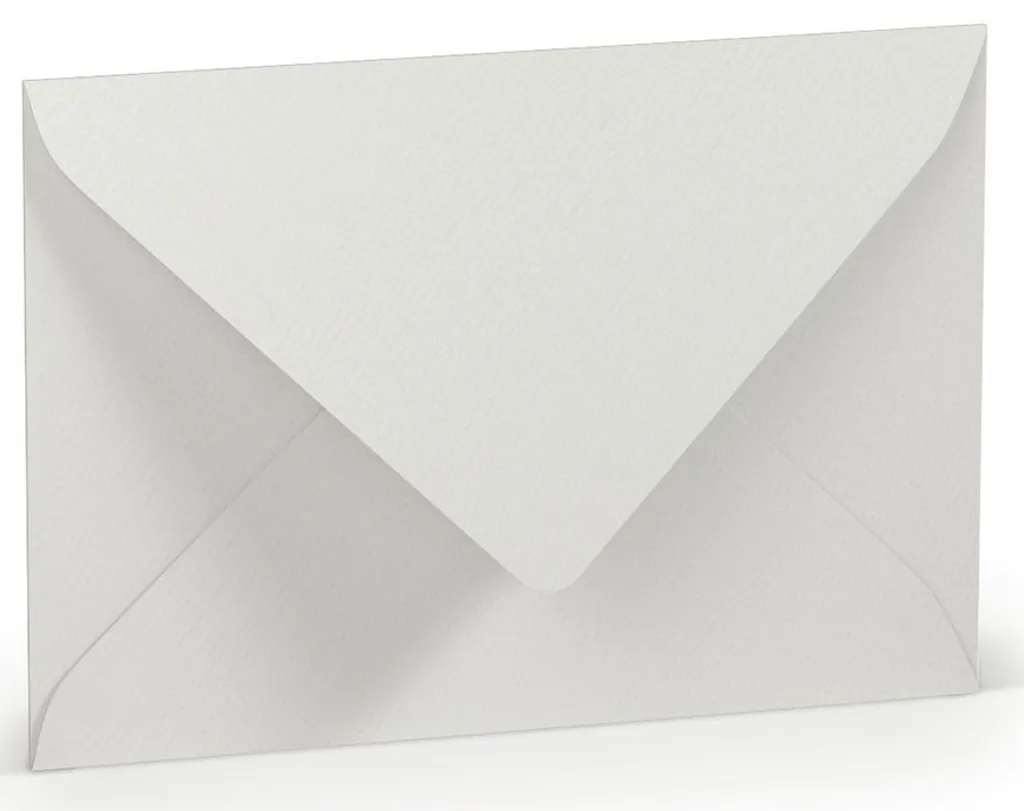 Enveloppe C6 Gris Glacé Opaque avec Doublure Soie Rössler Papier 164005170