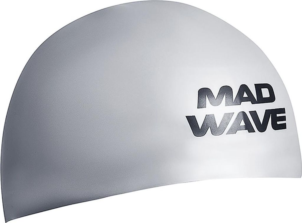Madwave D Fina Approved Badekappe Weiß,Silber M Weiß,Silber M