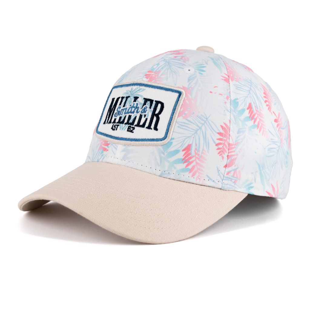 Smith & Miller Florida Women Curved Cap, cloud white