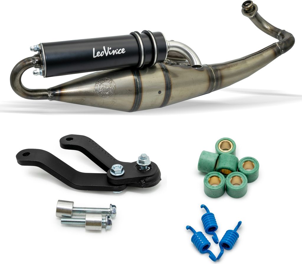 LeoVince kompletný systém hliníková čierna GILERA Obrázok produktu 