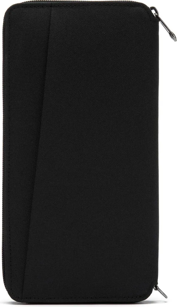 Portafoglio Viaggio Pacsafe RFIDsafe Jet Black - Organizzatore Passaporto - 6