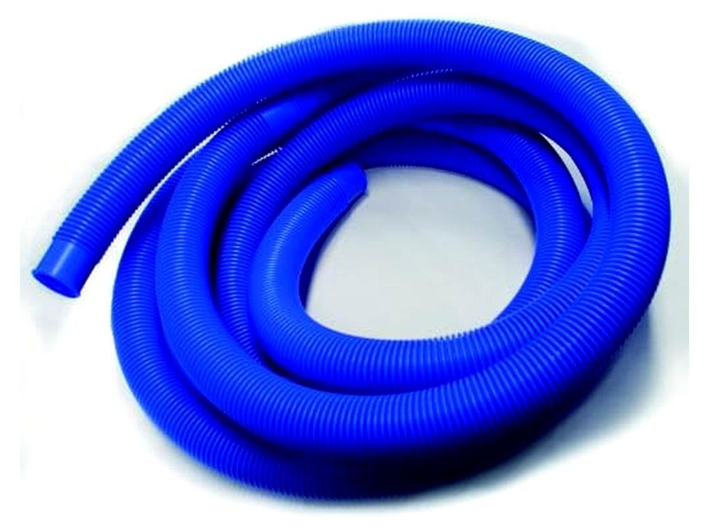 Schwimmbadschlauch 7,50m 38mm (6/4") blauer Schlauch für Schwimmbad und Gartenpool