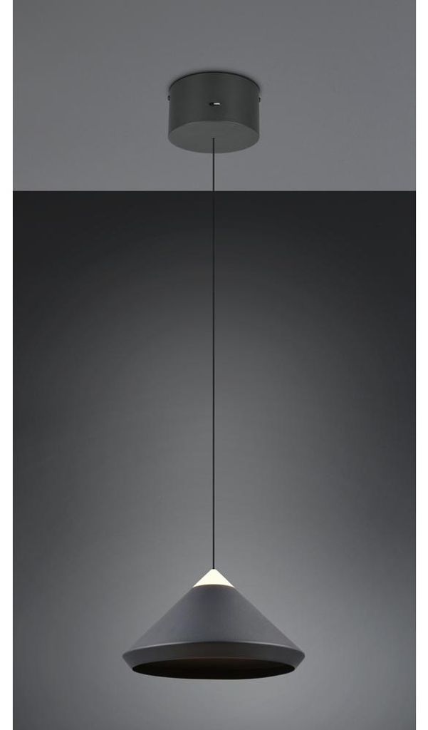 Trio - Hängelampe LAGUNA - Schwarz - 30x30x180 cm Produktbild 