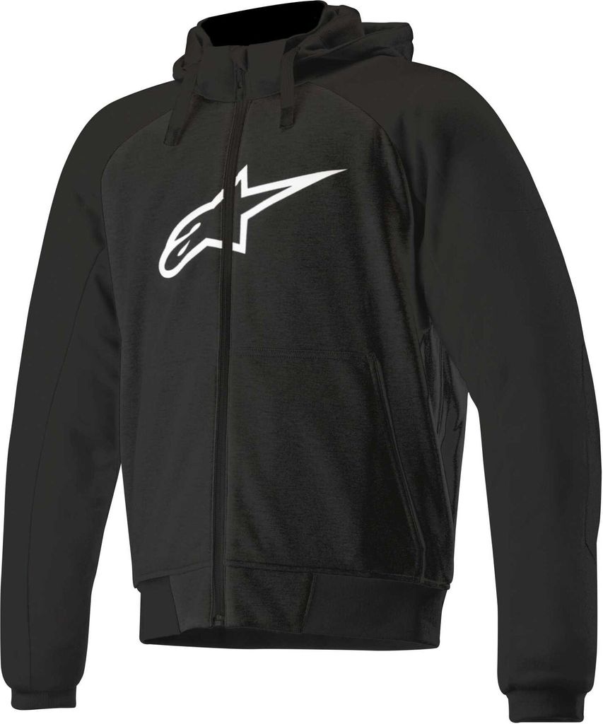 Alpinestars Chrome Sport Motorrad Hoodie (Black,3XL)