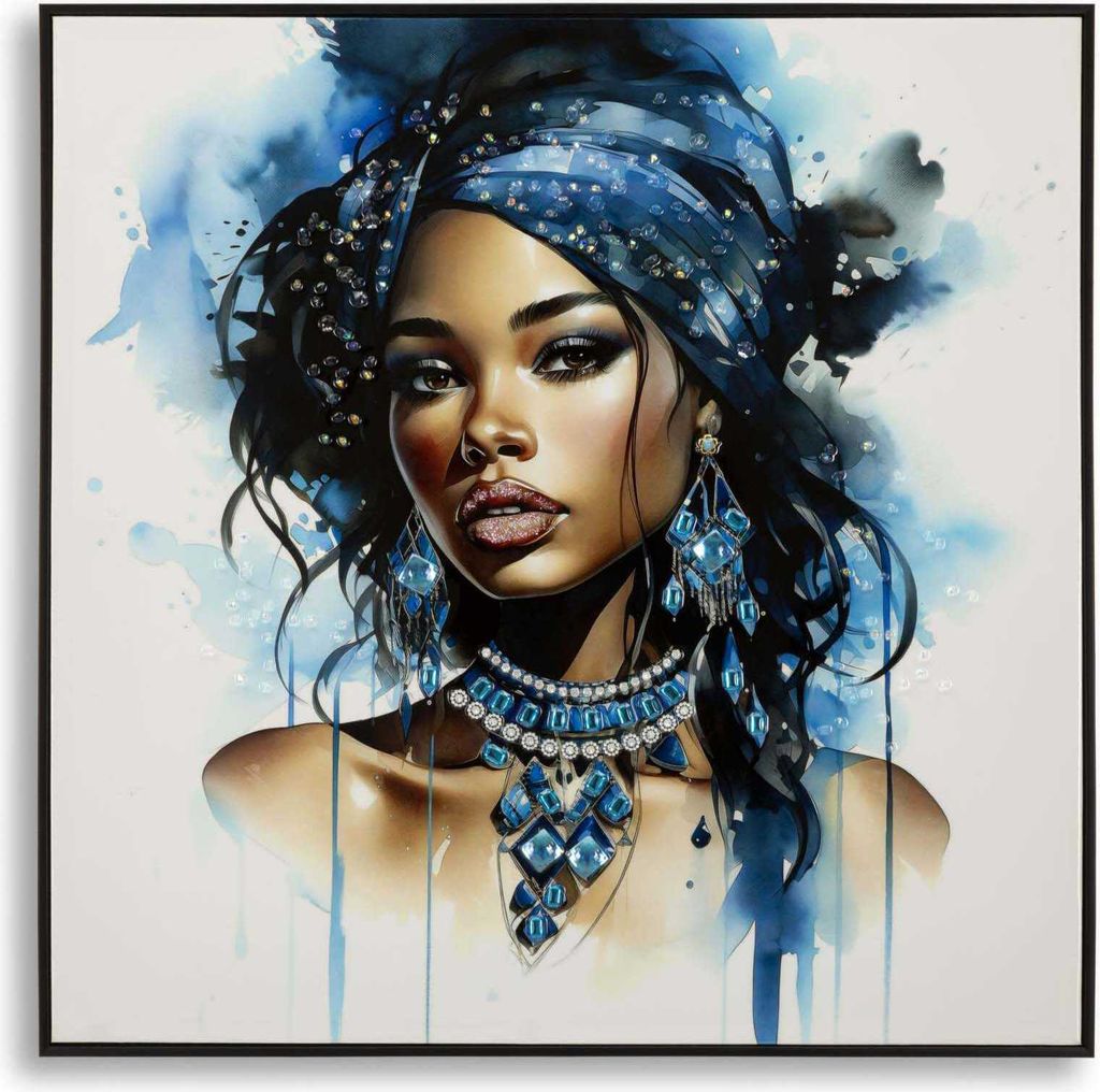 Mauro Ferretti Wandbild ALTEA Multicolor 82x82 cm