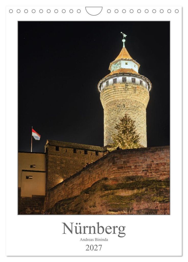 Nürnberg (Wandkalender 2027 DIN A4 hoch), CALVENDO Monatskalender