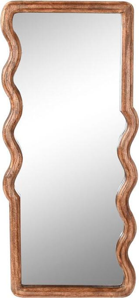 Wandspiegel Home ESPRIT Braun Mango-Holz Urban 44 x 3 x 100 cm